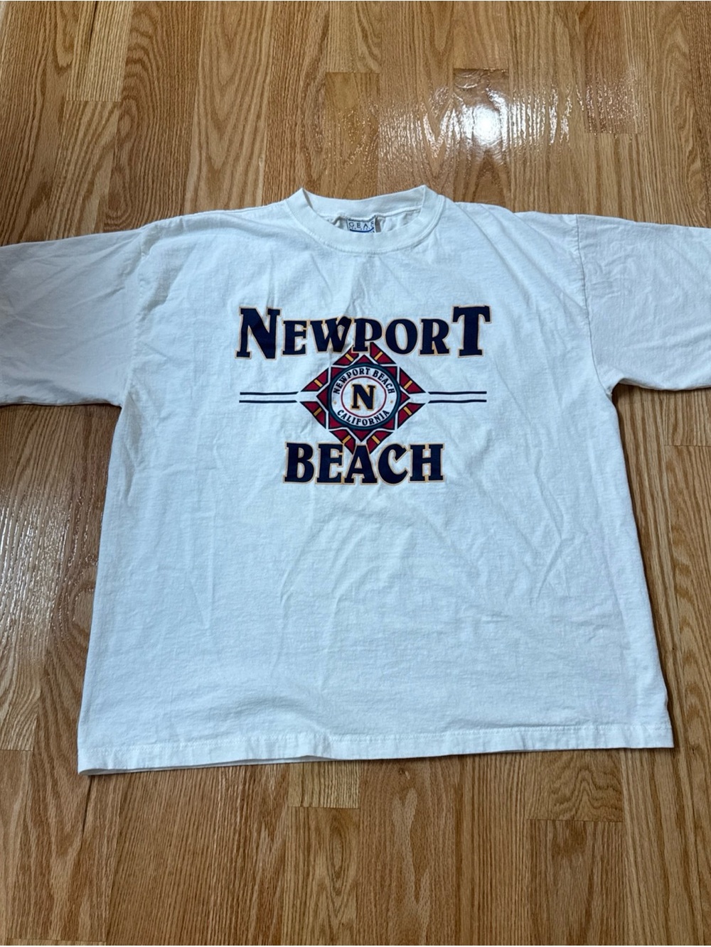 Vintage Newport Beach California T-Shirt Mens Size XL Tee